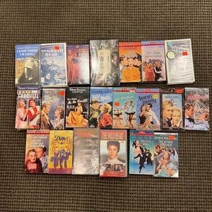 21 Very Rare Vinatage VHS Films - Fast Shipping